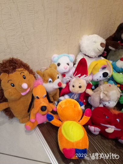 Мягкие игрушки пакетом