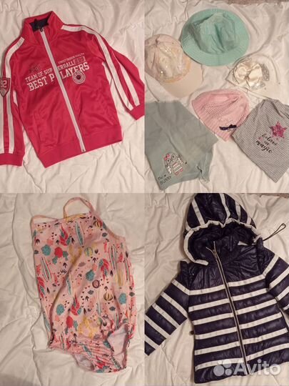 Вещи пакетом на девочку 110-116