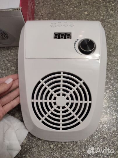 Вытяжка и лампа для маникюра 858-9A