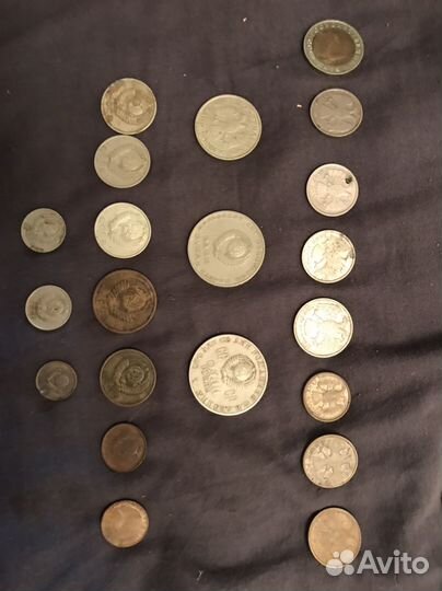 Монеты СССР и россия