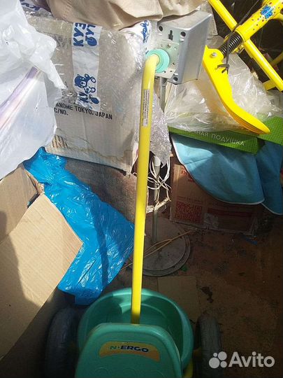 Детский трехколесный велосипед бу