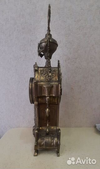 Часы каминные/ настольные с боем 19 век. франция