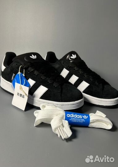 Кроссовки Adidas Campus 00s Black Люкс