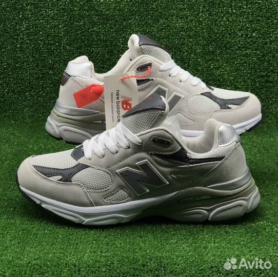 Кроссовки New Balance USA 990 серые, размеры 41-45