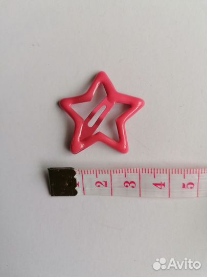 Заколки звёздочки, новые