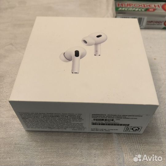 Коробка apple airpods
