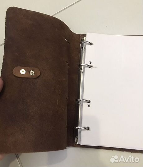 Ежедневник ручной работы кожа