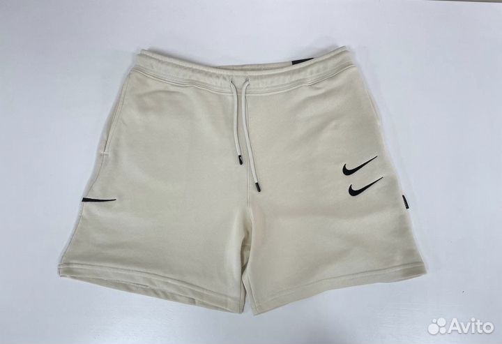 Шорты Nike swoosh светлые