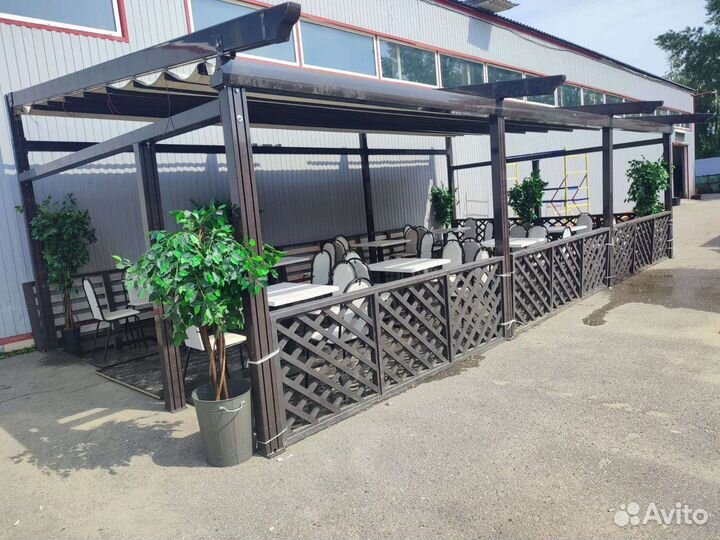 Биседка для кафе