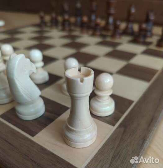 Шахматы деревянные магнитные 39см*39см