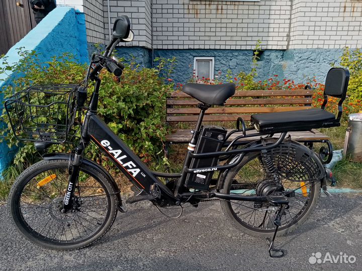 Электрический велосипед Alfa lux