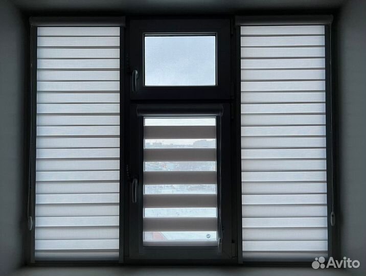 Рулонные шторы день, ночь