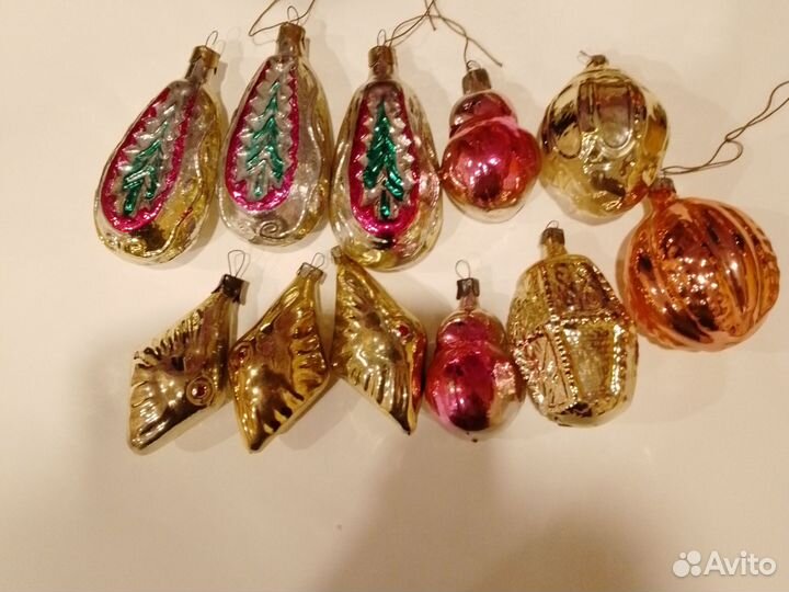 Новогодние игрушки СССР, 70год