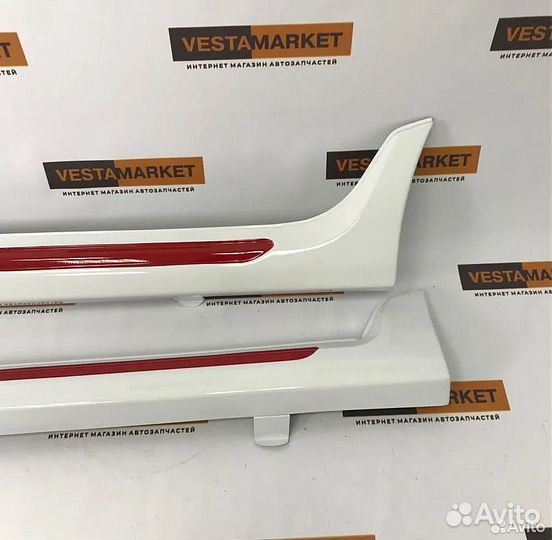 Пороги спорт для Калина 2/ Гранта аналог