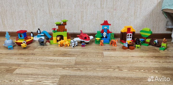 Lego duplo животные мира вокруг света лего дупло