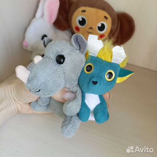Игрушки мягкие пакетом