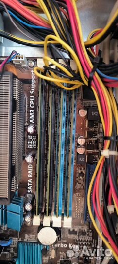 Персональный компьютер phenom II x6 1075t с rx 550