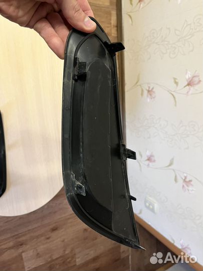 Накладки в бампер volvo s60