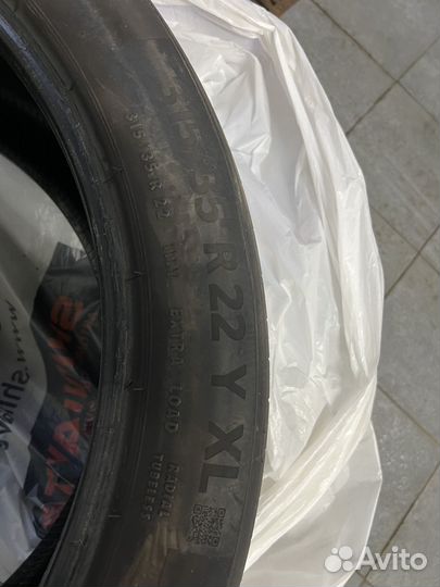 Continental ContiPremiumContact 6 275/40 R22 и 315/35 R22 111Y