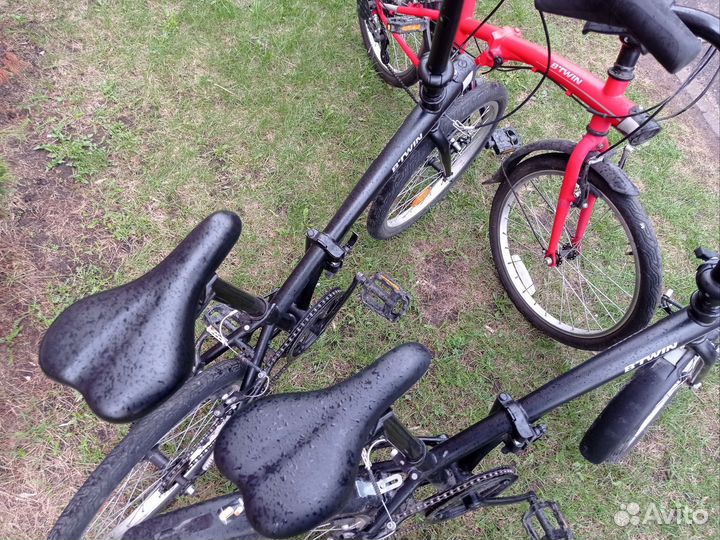Новые складные велосипеды btwin tilt