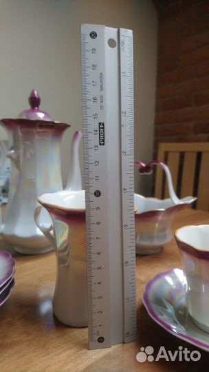 Кофейный сервиз коростенский фарфор