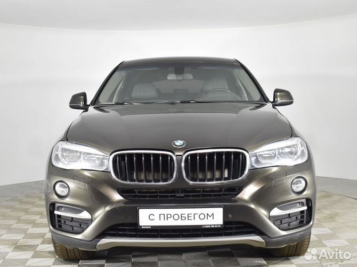 BMW X6 3.0 AT, 2016, 130 822 км