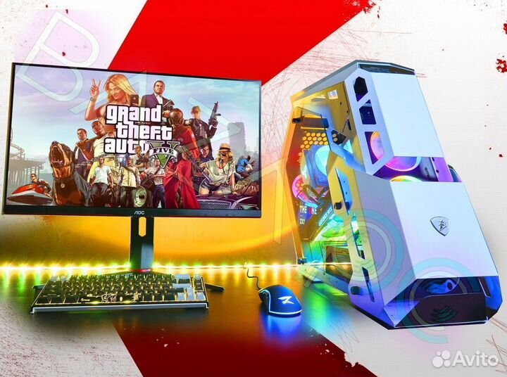 Системный блок Intel i5 13500F / RX 7700 XT