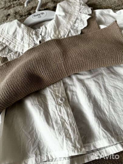 Рубашка для девочки новая 86