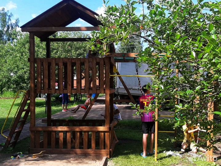 Детский игровой комплекс. 5 лет гарантии. Монтаж