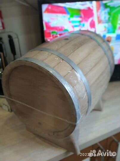 Бочка из дуба, 25л,новая,в упаковке производителя