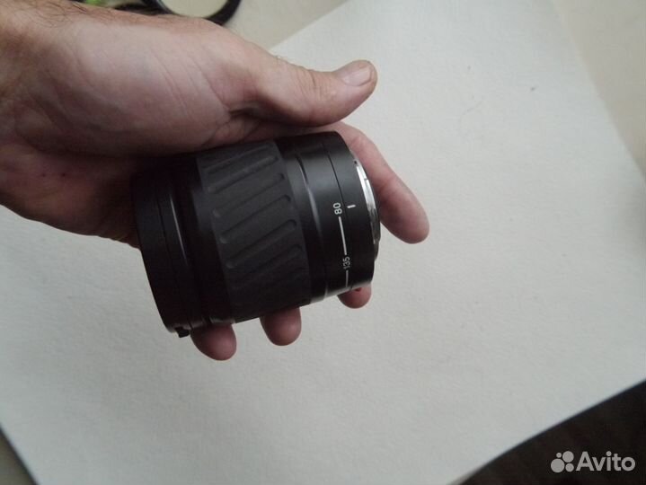 Объектив monolta 80-200 F4.5 компакт телевик sony