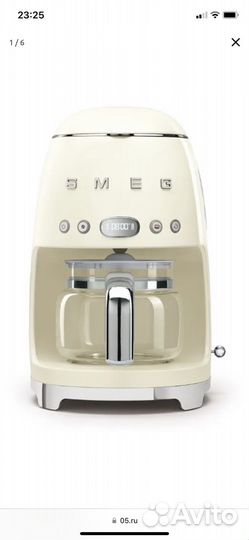 Капельная кофеварка smeg