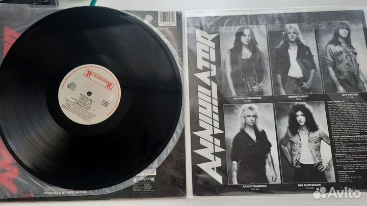 Annihilator Alice in hell 1989 1 st Holland LP