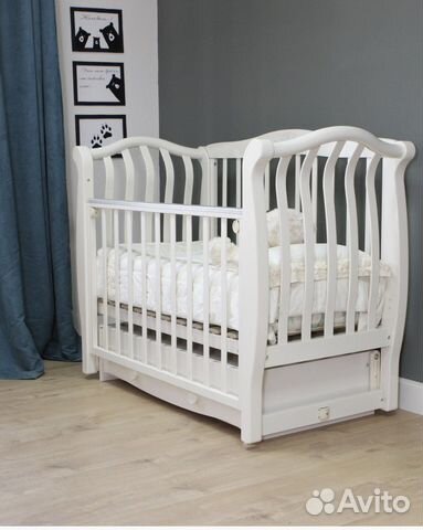 Кроватка детская, модель «Аэлита» С888