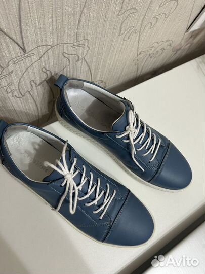 Полуботинки натуральная кожа 40