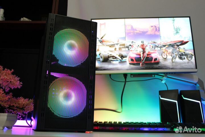 Мощный Игровой пк 10/20 ядер / 32GB / RX 580