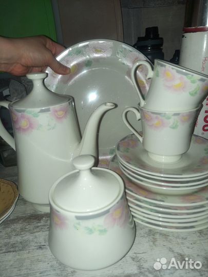 Чайно-кофейный сервиз Budlet Fine China