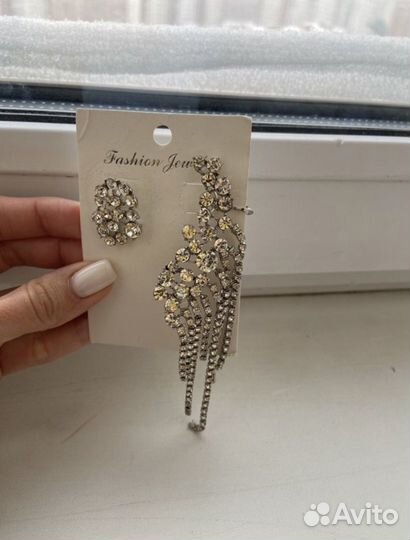 Сережки каффа вечерняя