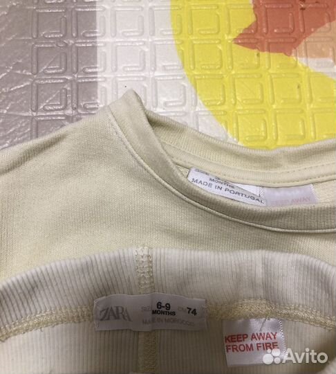 Костюм для девочки Zara 62 68