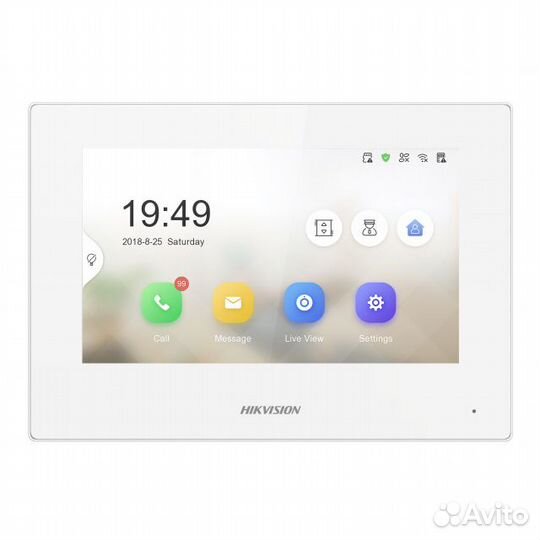 Hikvision DS-KH6320-LE1/White(B) монитор домофона
