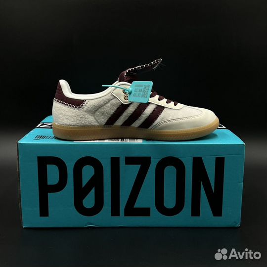 Кроссовки Adidas Wales Bonner Samba pony tonal