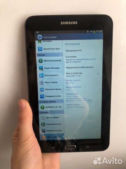 Планшет Samsung Galaxy Tab 3 7.0 Lite SM-T110