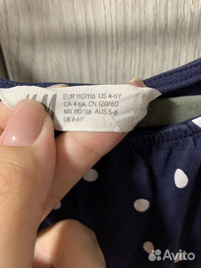 Платье для девочки hm