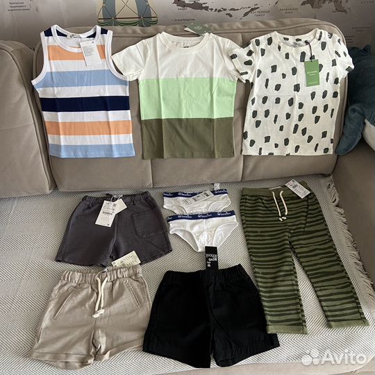 Новые фирменные вещи р.98-104