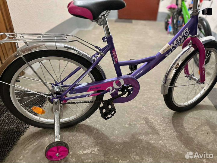 Детский велосипед novatrack vector 20