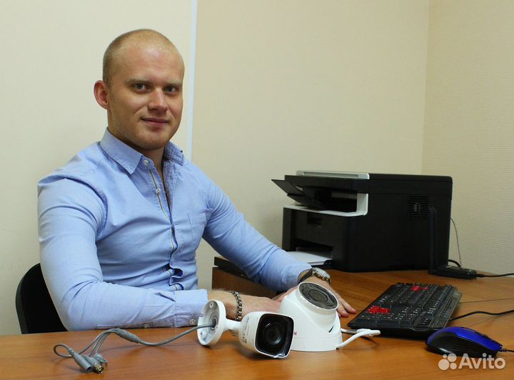 Установка видеонаблюдения