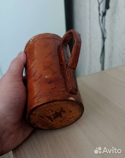 Кружка берестяная СССР