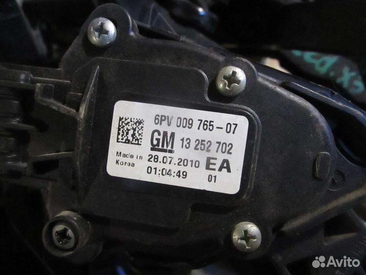 Педаль газа Chevrolet Cruze