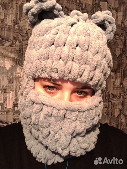 Балаклава плюшевая