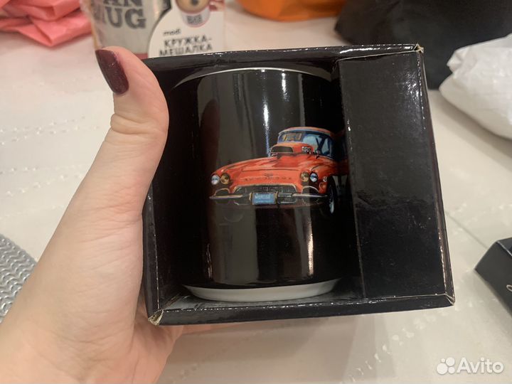 Кружка Коралл ретро авто новая